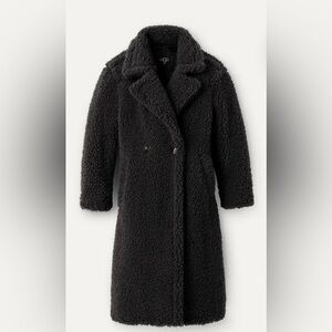 Gertrude Long Teddy Coat